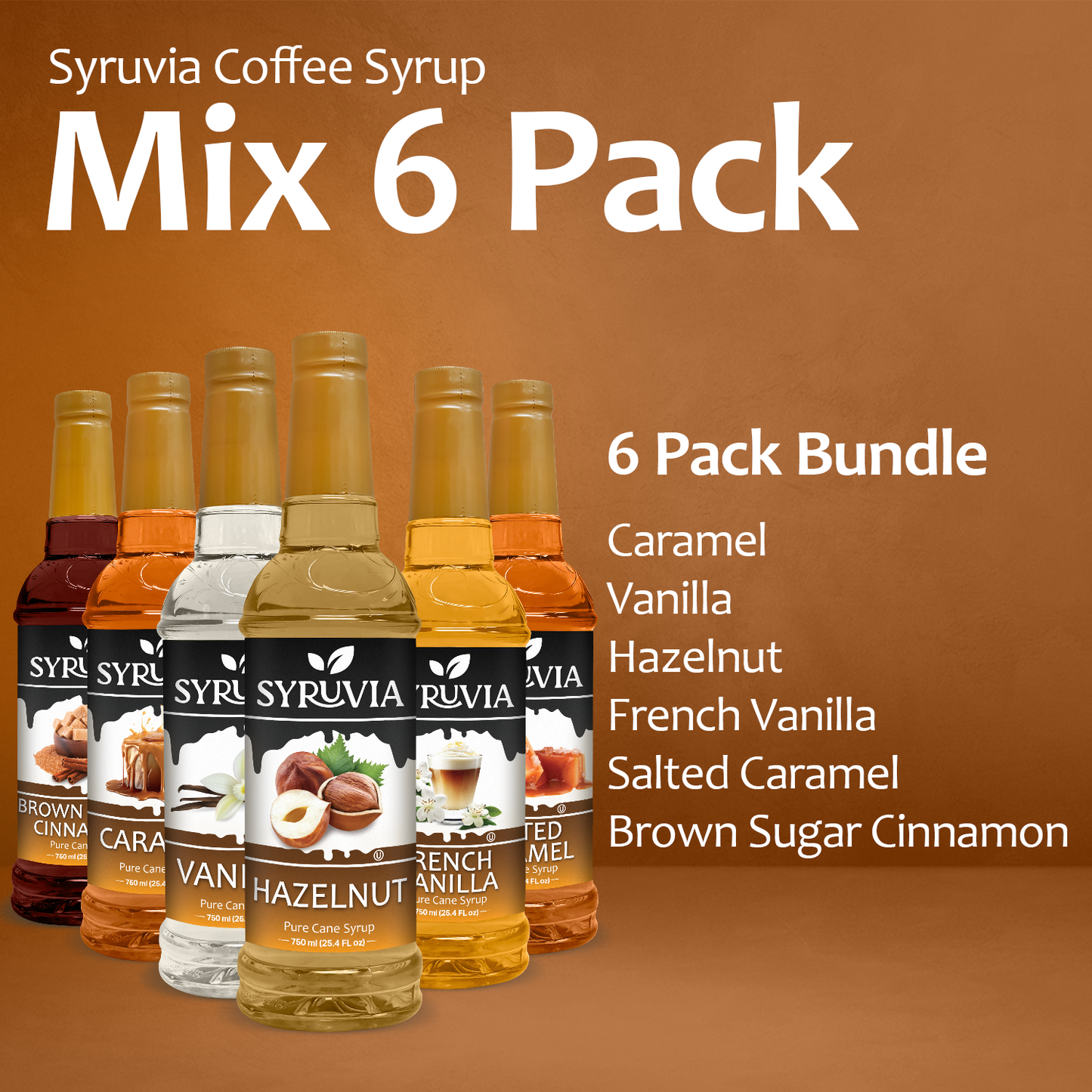 Syruvia Mix Case - Barista Edition (6 Pack)