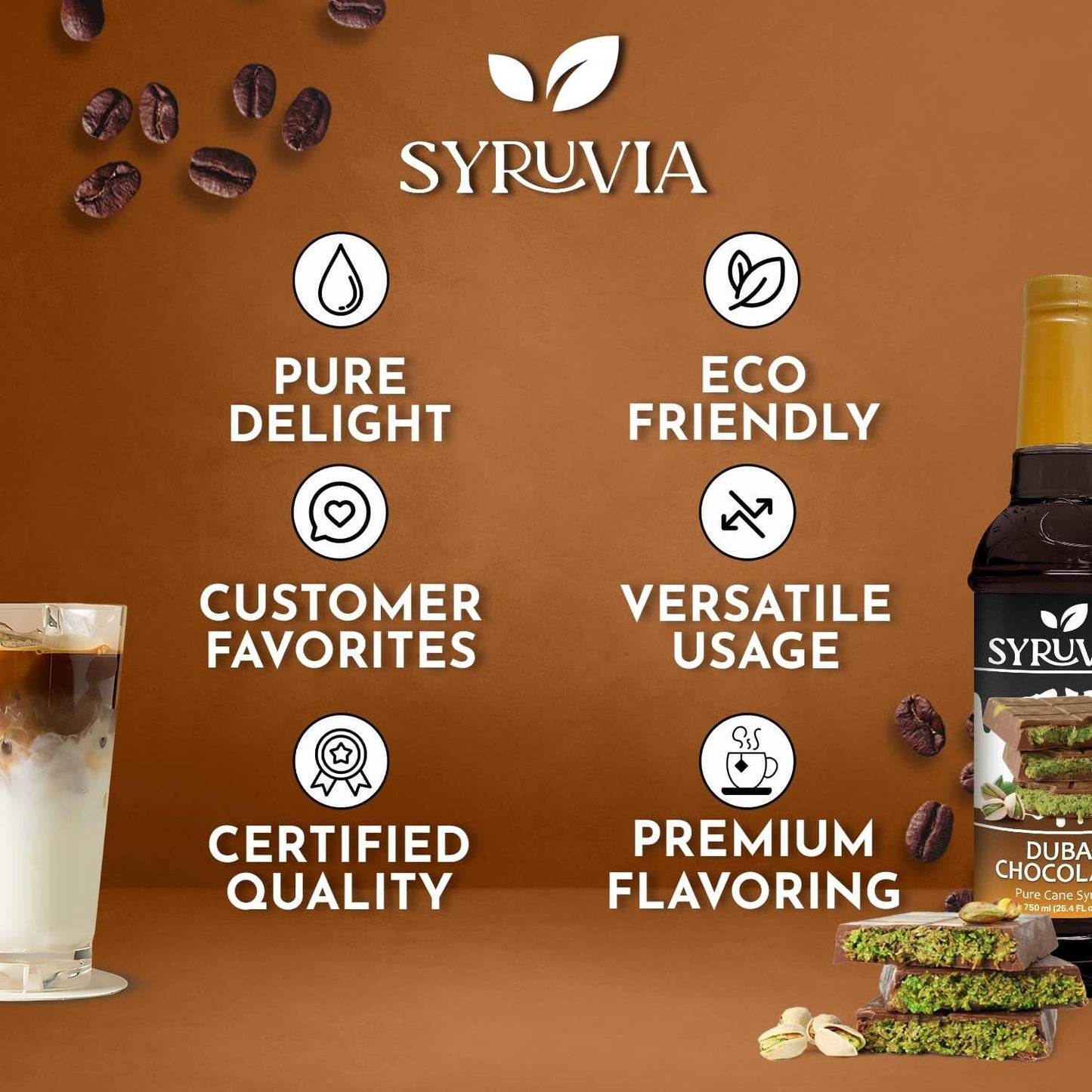 Dubai Chocolate Syrup