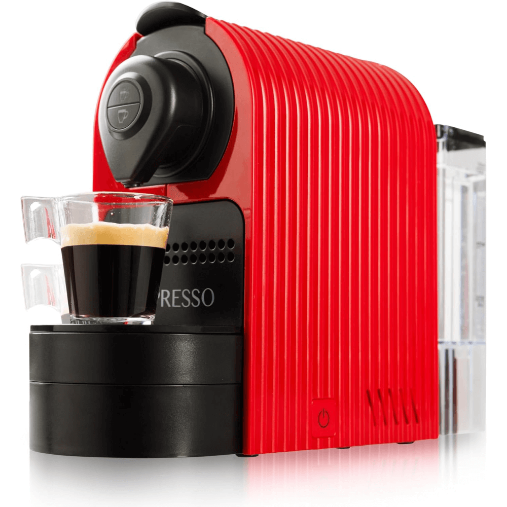 Mixpresso Espresso Machine for Nespresso Compatible Capsule, Programmable Buttons for Espresso and Lungo, 27oz 1400W