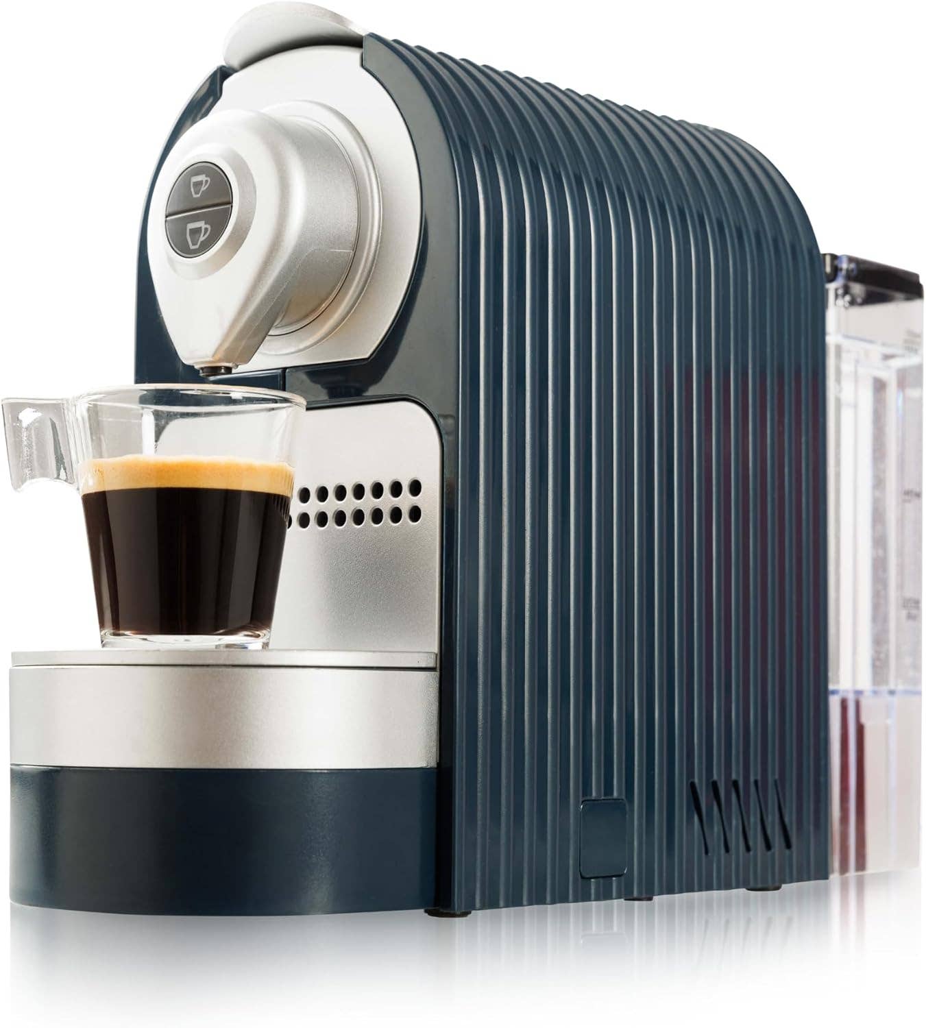 Mixpresso Espresso Machine for Nespresso Compatible Capsule, Programmable Buttons for Espresso and Lungo, 27oz 1400W