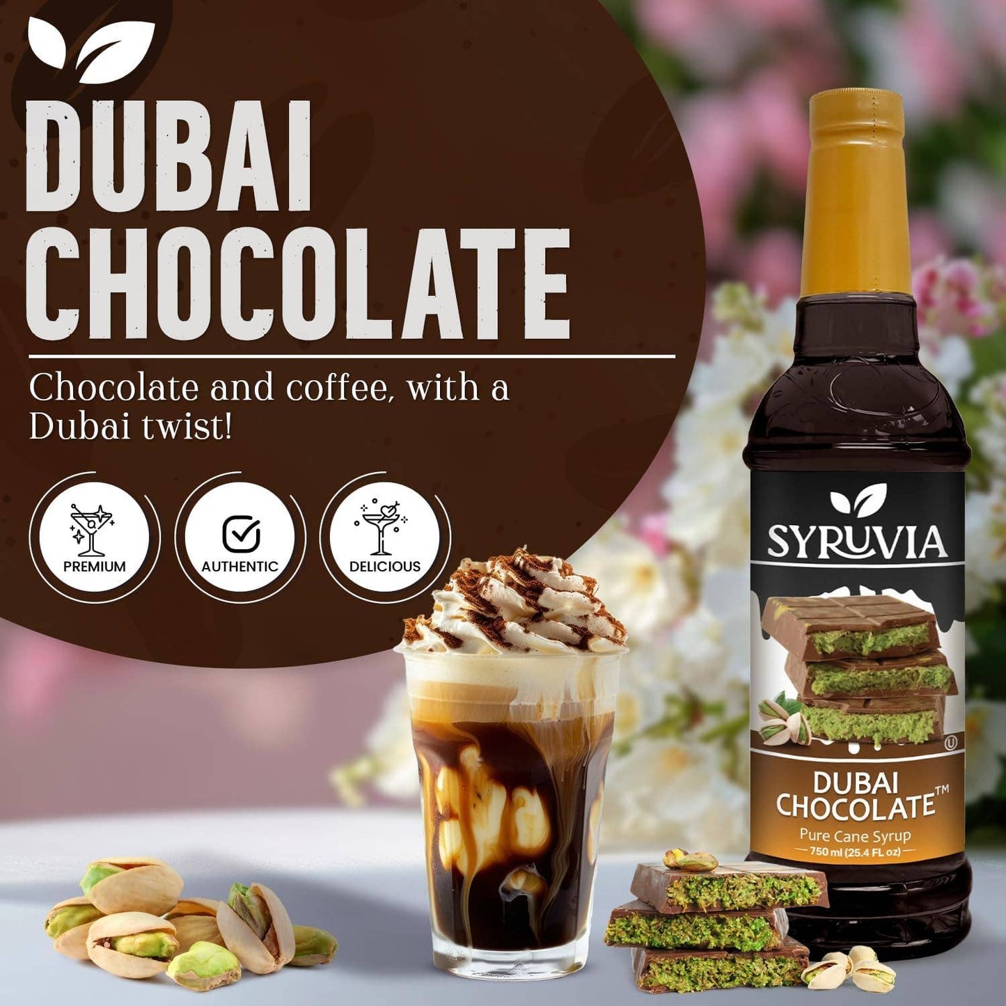 Dubai Chocolate Syrup