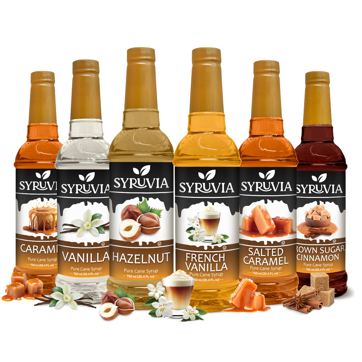 Syruvia Mix Case - Barista Edition  (6 Pack)
