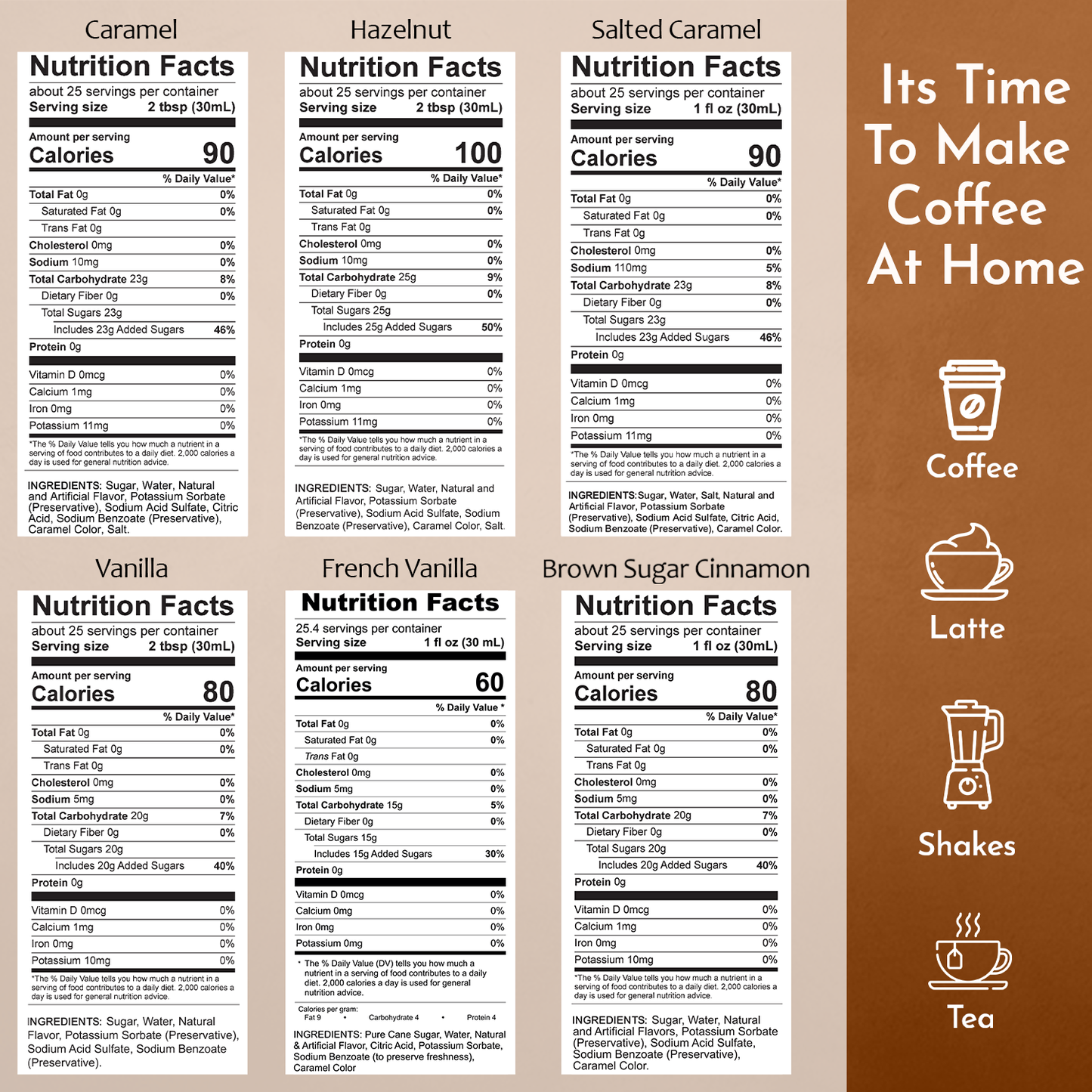 Syruvia Mix Case - Barista Edition  (6 Pack)