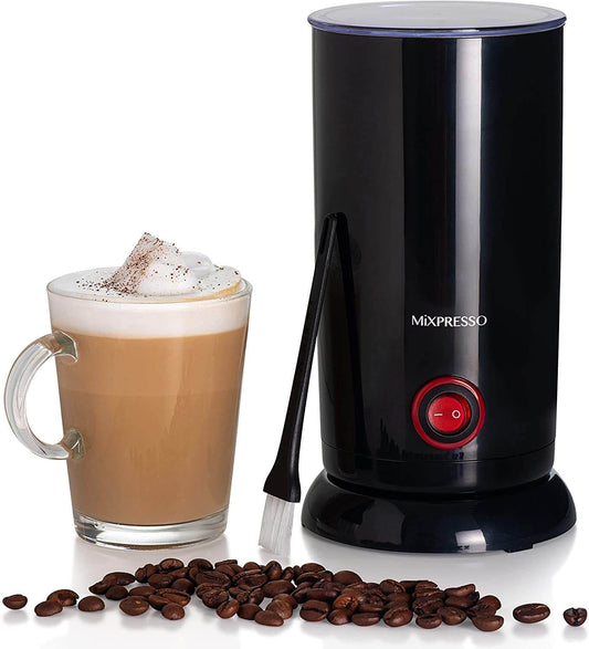 Mixpresso Electric Milk Frother - Latte Art Steamer, Cappuccino Machine And Milk Warmer, Hot and Cold Foam Maker